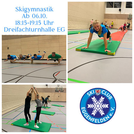 Werbung Skigymnastik